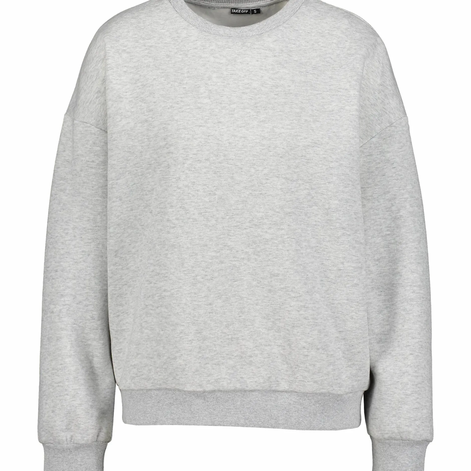 basic crewneck w<TAKEOFF Clearance