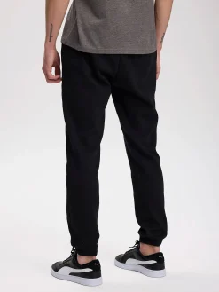 basic cuffed sweatpant, olohousut, miesten<TAKEOFF New