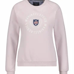 bay w sweat crew neck<MARINE CLASSIC