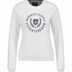 bay w sweat crew neck<MARINE CLASSIC