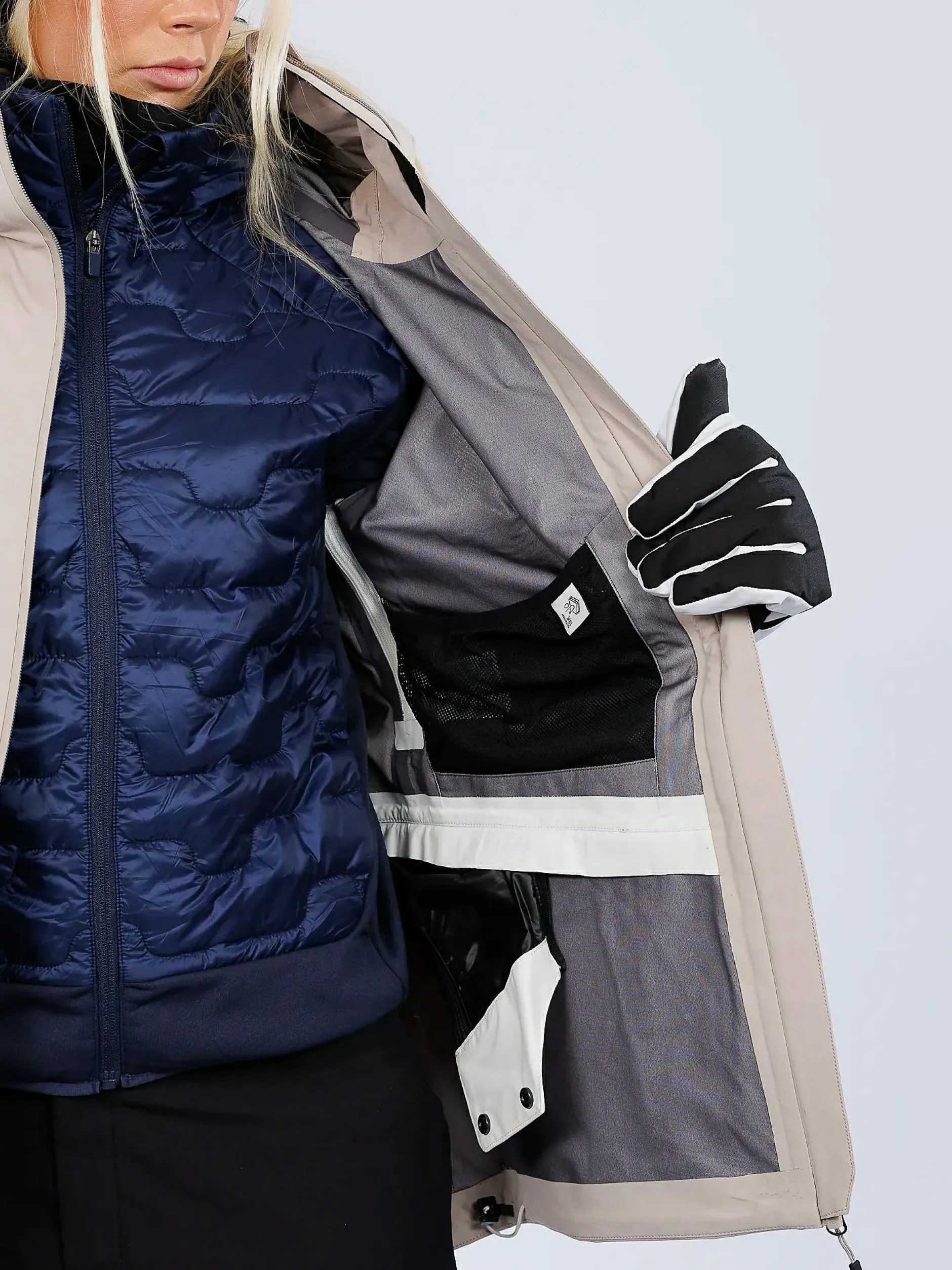 courmayeur 3l jacket w<VERTURE Hot