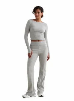 ease ribbed long sleeve top<AIM´N Discount
