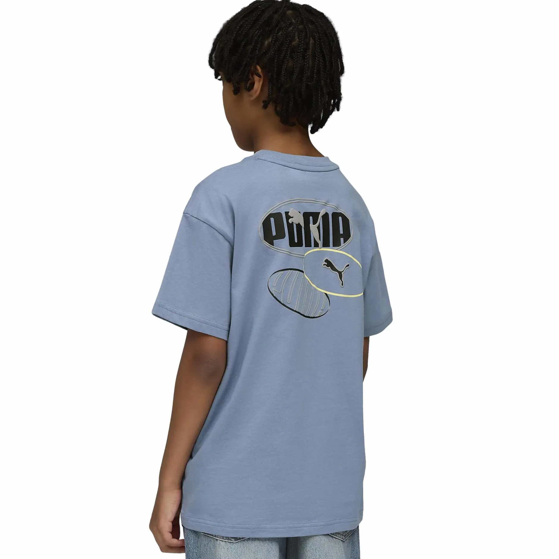 ess logo lab relax tee jr<PUMA Best