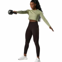 impact seamless ls crop top<ICANIWILL Discount