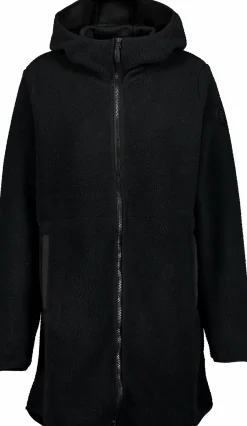 long pile hood, pitkä fleecetakki, naisten<CROSS SPORTSWEAR