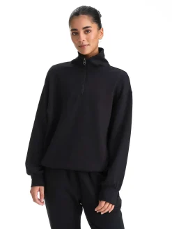 lounge half zip w<LE DON DE VIE Clearance