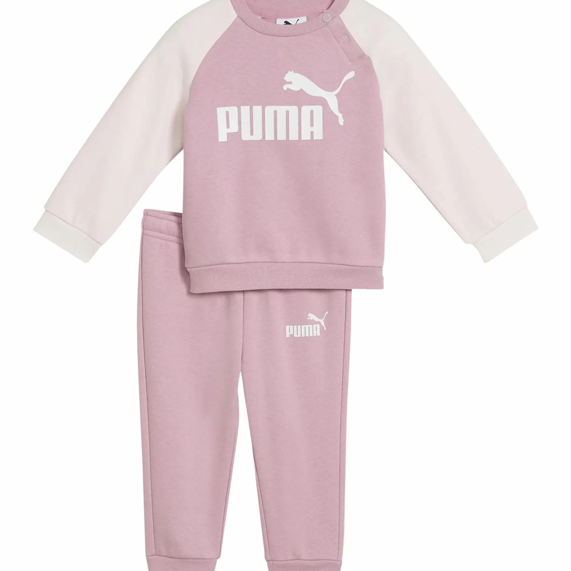 minicats ess raglan crew set fl inf<PUMA