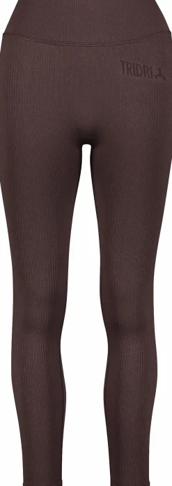 ribbed seamless tights w<TRIDRI Hot