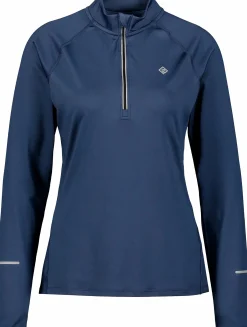 run half zip, pitkähihainen treenipaita, naisten<RONHILL Hot