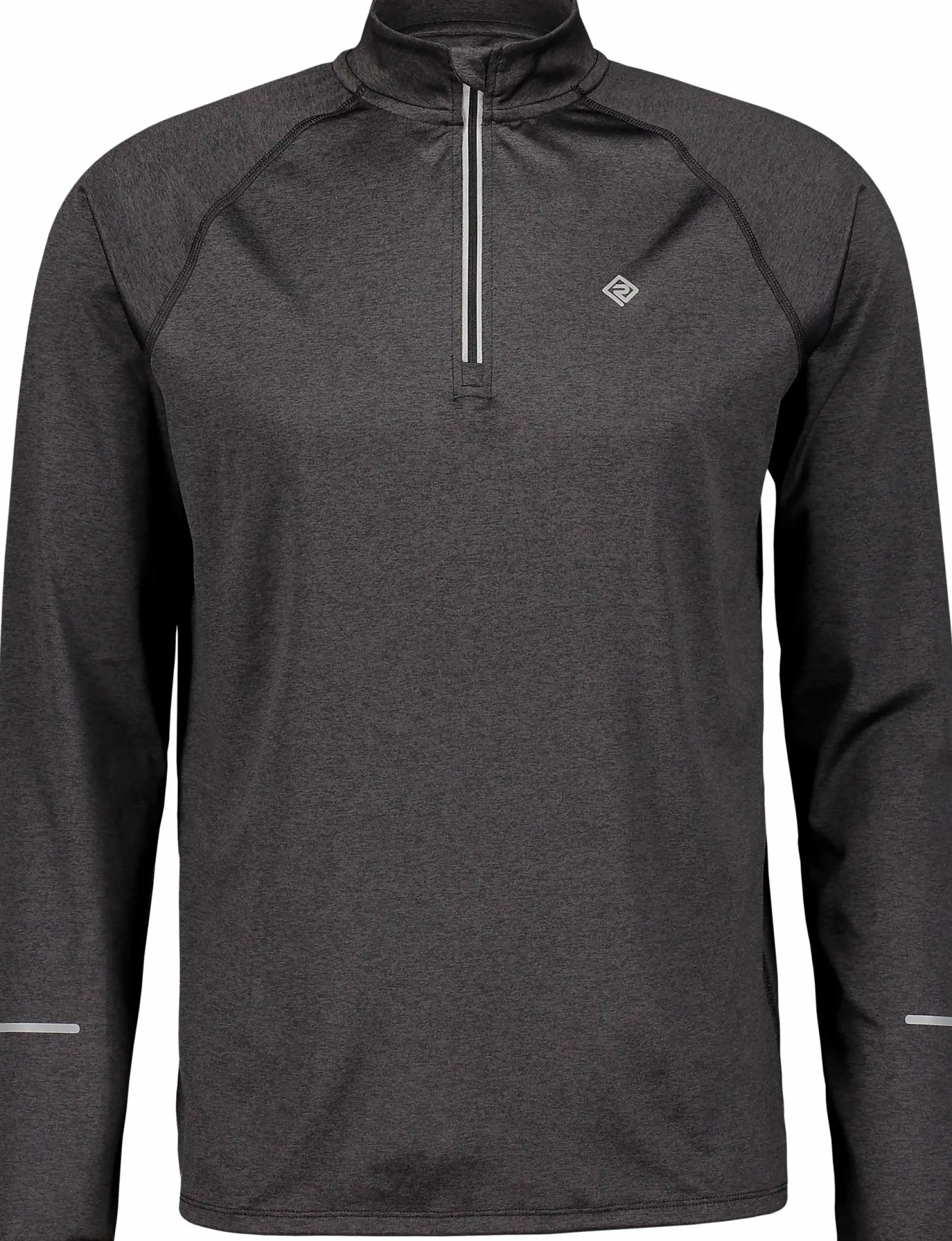 run half zip, pitkähihainen treenipaita, miesten<RONHILL New