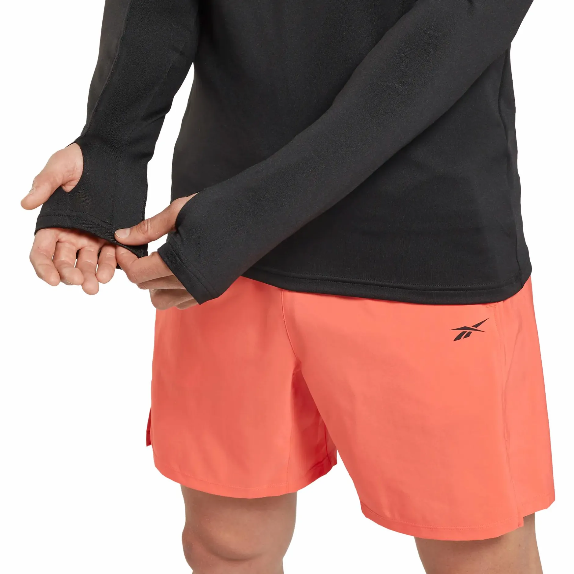 running quarter zip m<REEBOK Discount