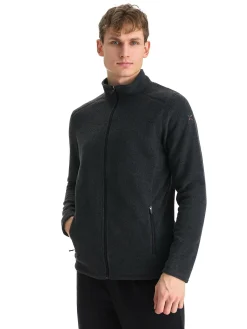 zip fleece jacket m<CROSS SPORTSWEAR New
